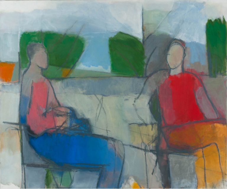 Conversation 2011 – 2012 oil on canvas 102 x 122 cm