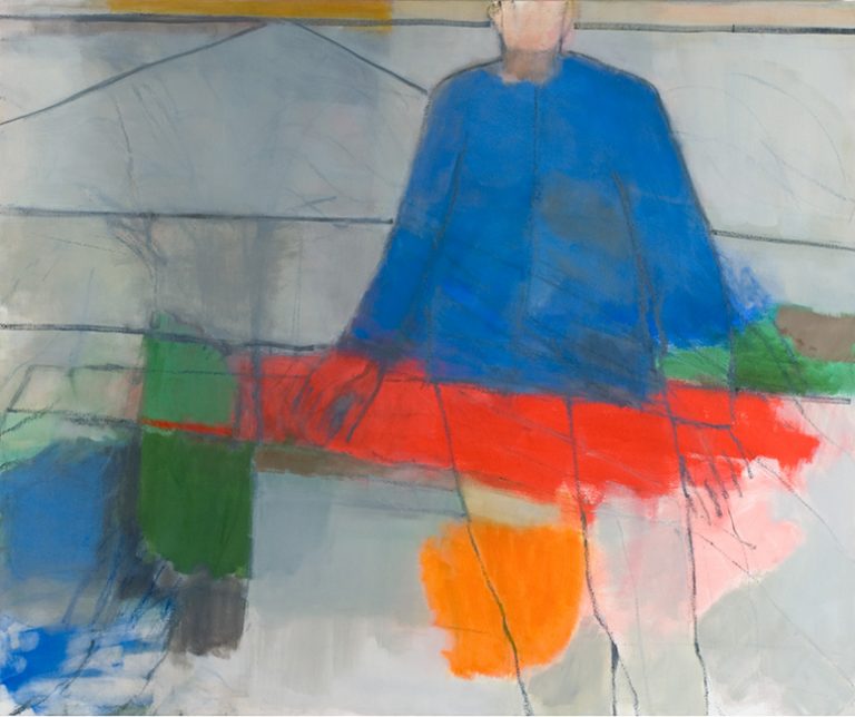 Standing figure 2006-7 oil on canvas 102 x 122 cm